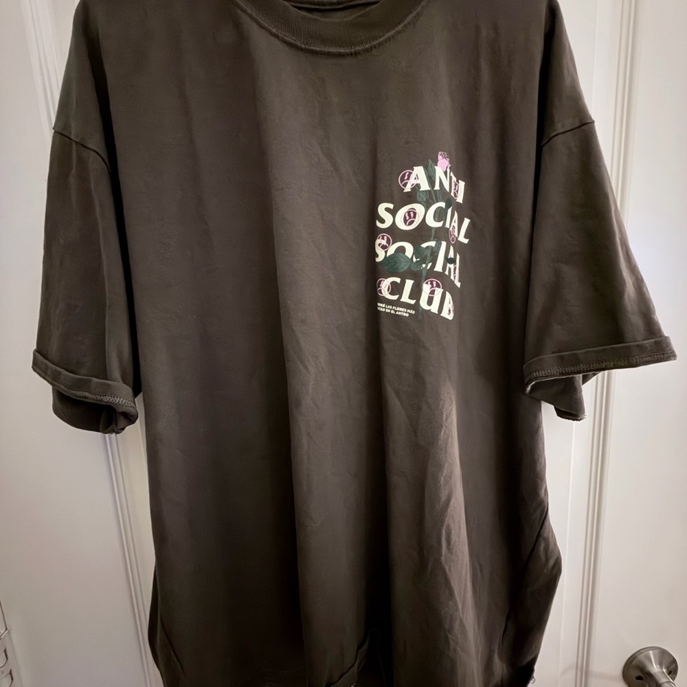 Anti Social Social Club x Sad Boyz Brown Tee